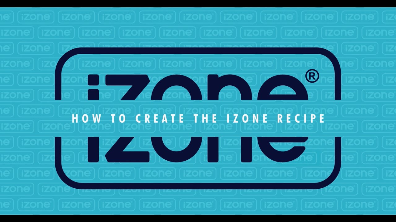 How to create a recipe in the old iZone Home app?