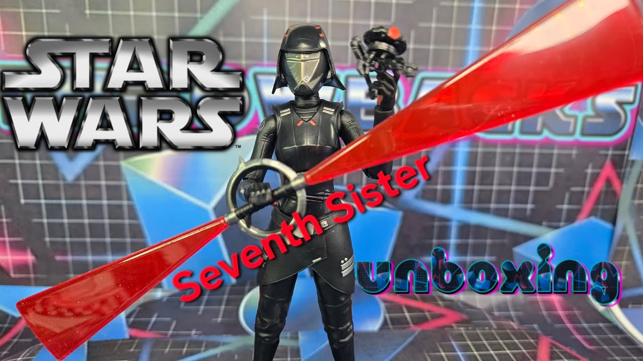 Black Series Seventh Sister Unboxing 