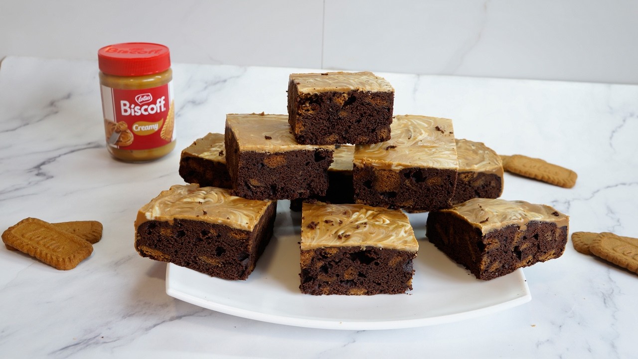 COMO PREPARAR el BROWNIE LOTUS PERFECTO 😋 | Receta fácil y deliciosa
