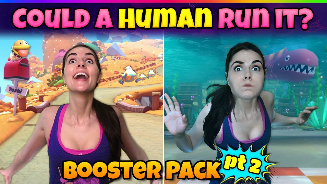 Which Mario Kart 8 *BOOSTER PACK* Courses Could I, as a Human, Run Through? (Part 2)