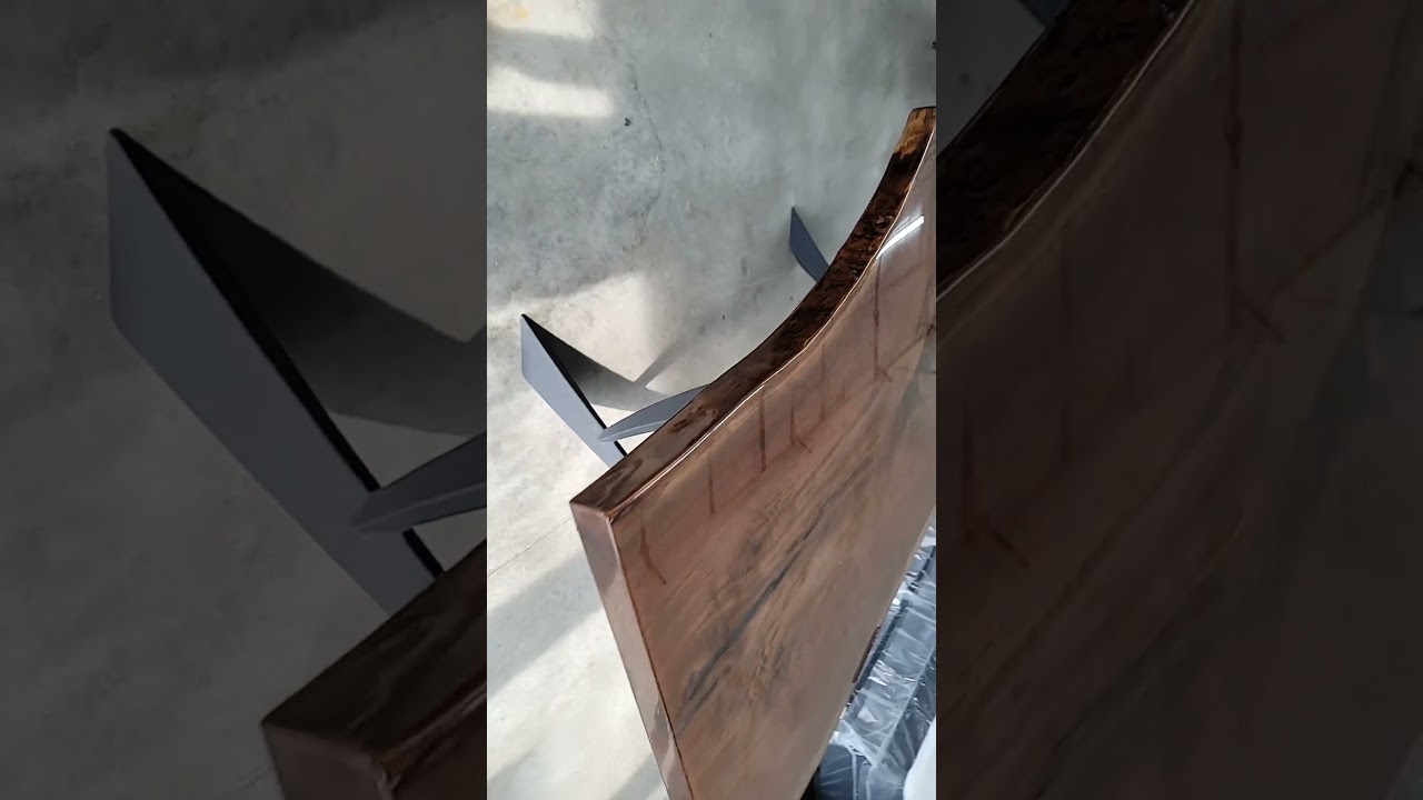 Witness black walnut table gets a makeover with our Draco Legs by @the_donfather23