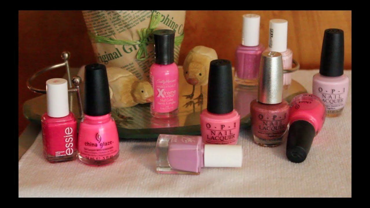 Nail Chatter-Top 10 Pinks!! Spring 2014