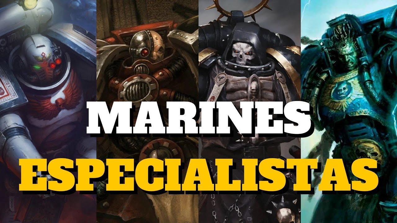 MARINES ESPACIALES: Apotecarios Tecnomarines Capellanes y Bibliotecarios