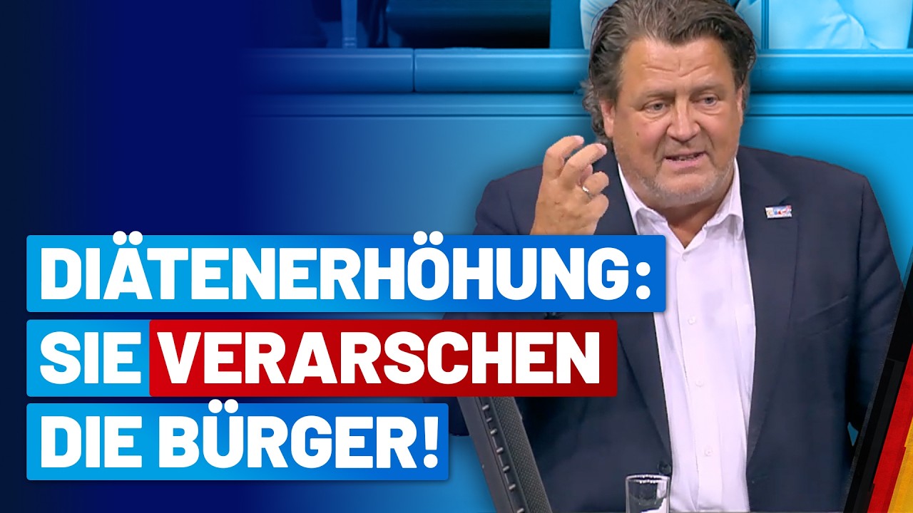 AfD stoppt Di&auml;tenerh&ouml;hung f&uuml;r ein Jahr! - Stephan Brandner - AfD-Fraktion im Deutschen Bundestag