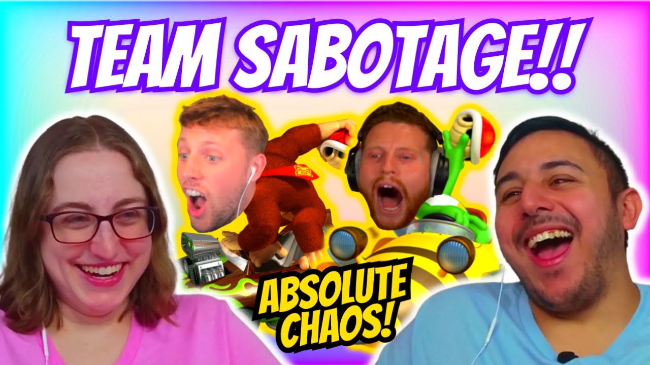 Sidemen - САБОТАЖ KSI ИЗ ЛИШЕНИЯ MARIO KART | Илай и Жаклин РЕАКЦИЯ!!