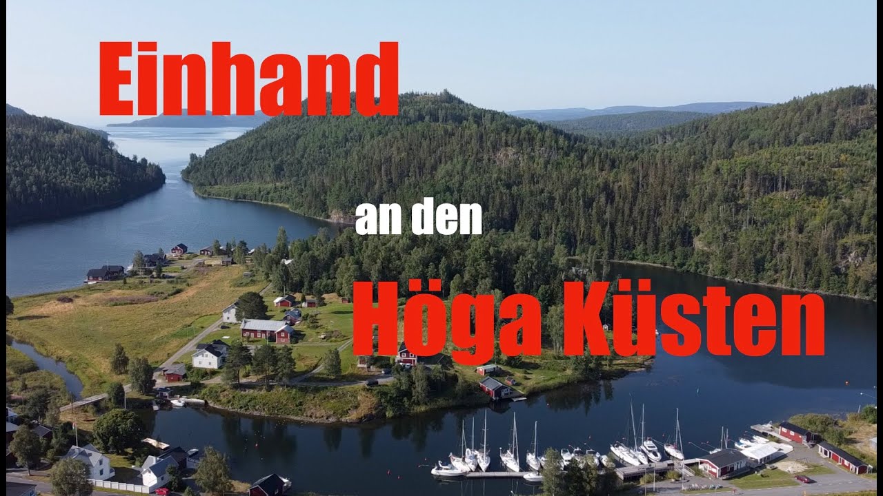 Einhandsegeln an den Höga Küsten nach Norden bis Umea, Schweden, Ostsee #3 2021