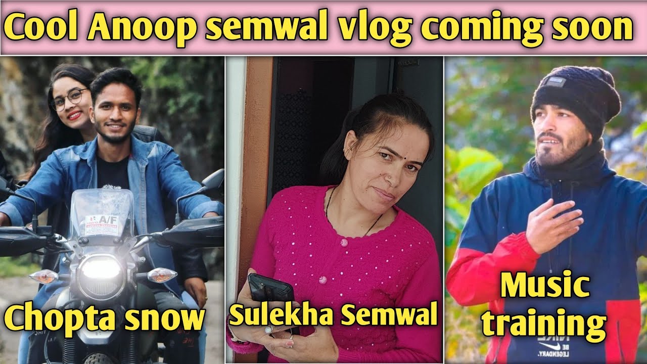 ‎@PahadiBiker  in chopta & ‎@AnoopSemwal  vlog coming soon ||