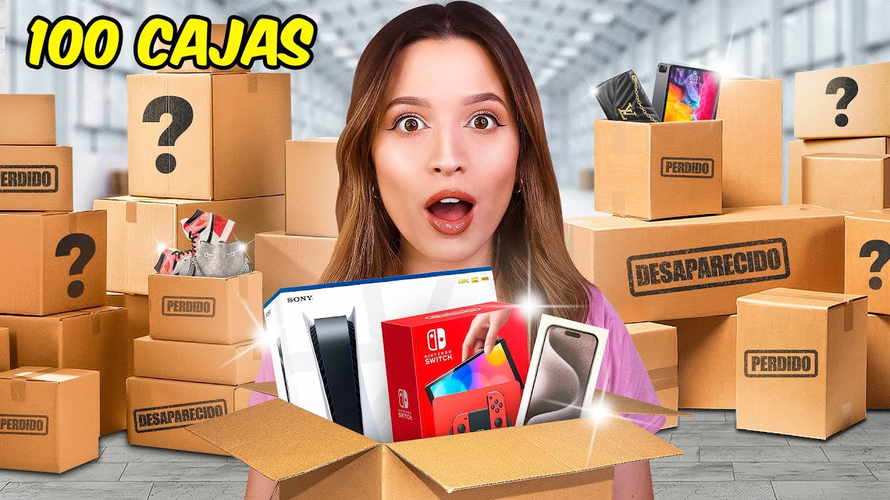 Compre 100 paquetes PERDIDOS de EXTRAÑOS! | Laura Mejia