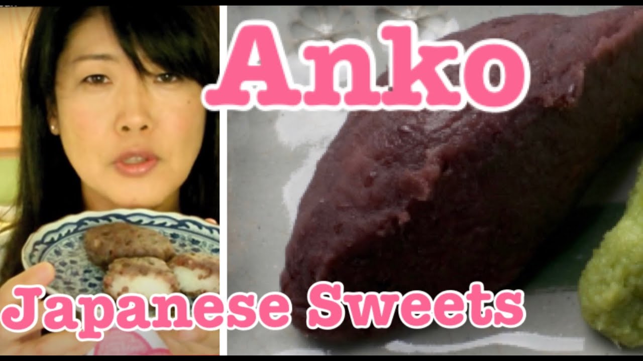 Healthy sweets Japanese Adzuki Bean