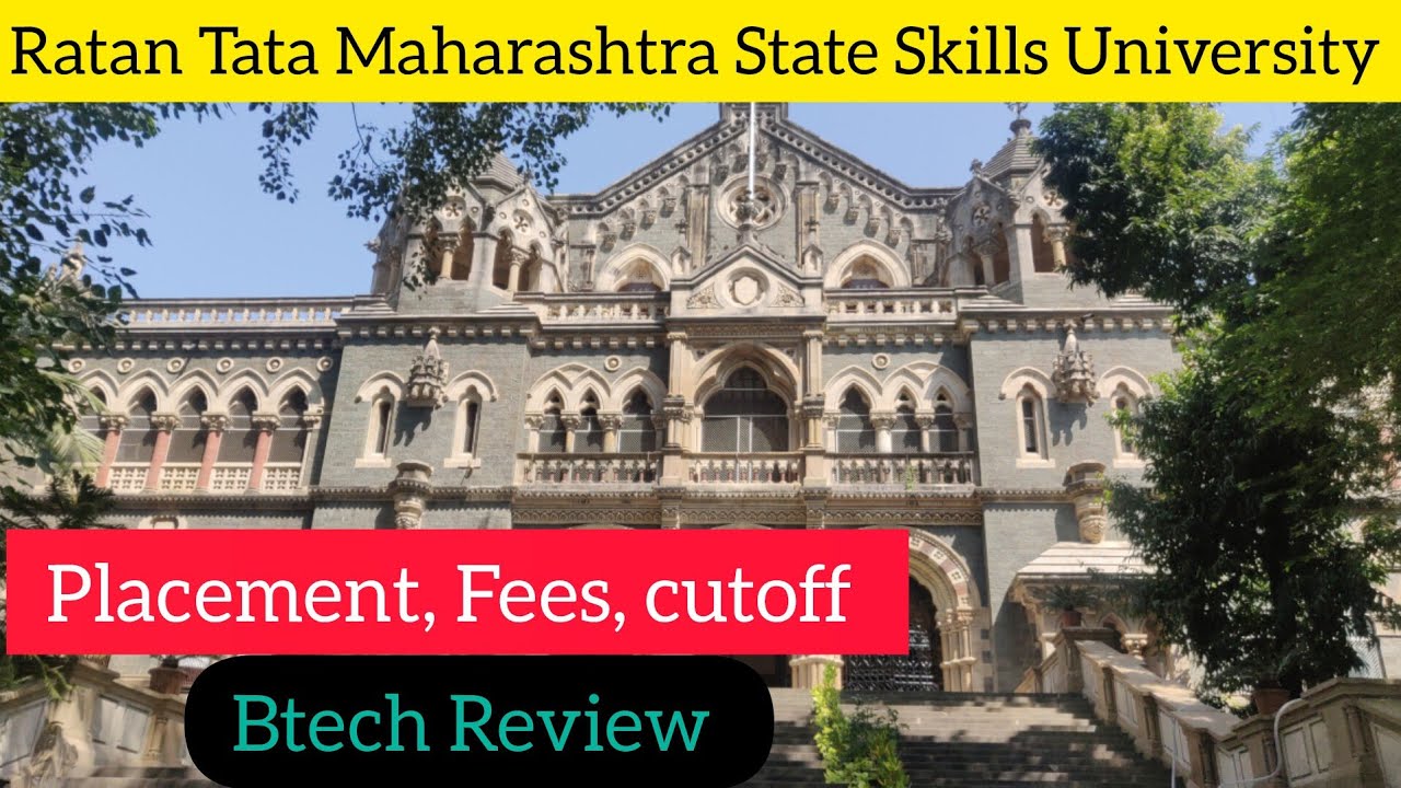 RT-MSSU |Btech Review,Cutoff,Placement& Fees | Ratan Tata Maharashtra State Skills University |#cuet
