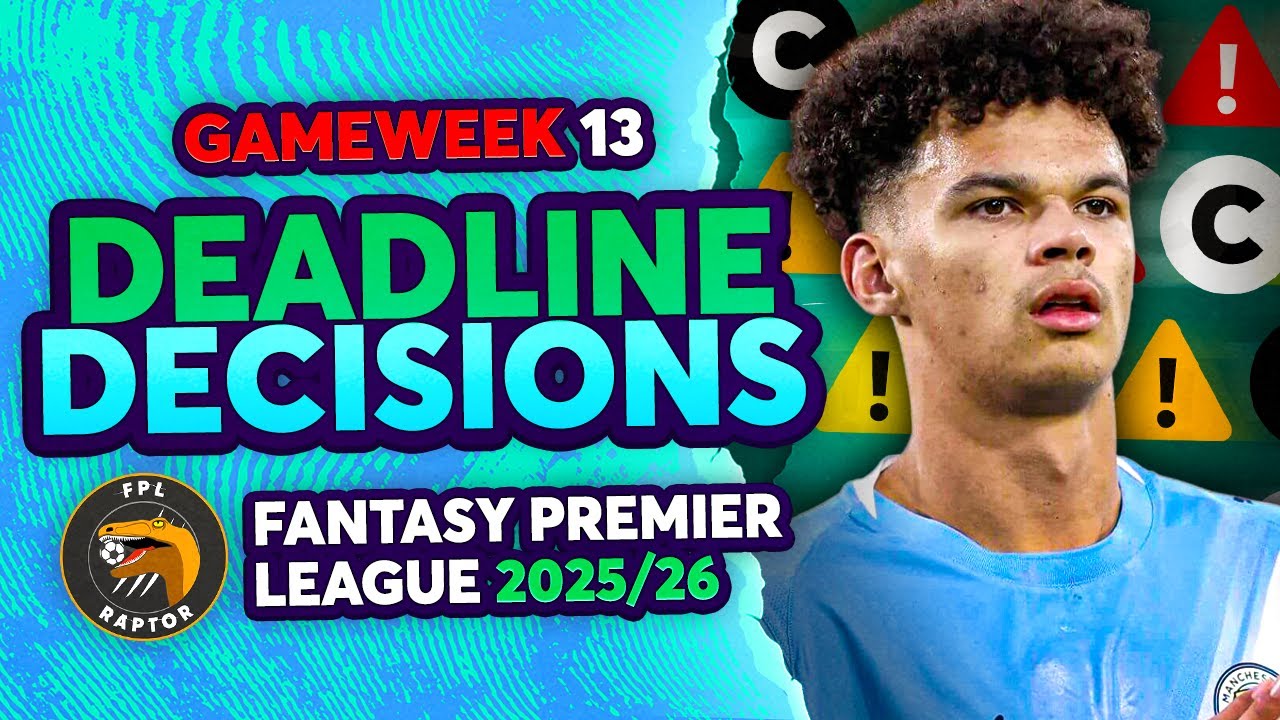 КУПИТЬ ТИАГО И О'РЕЙЛИ? 🤔 | МОИ МЫСЛИ О ФИНАЛЬНОЙ КОМАНДЕ FPL GW13 🚨 | Советы по Fantasy Premier ...
