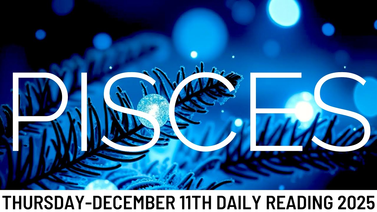 PISCES-1111 OMG! A BLESSING BEYOND ANYTHING YOU CAN IMAGINE⭐️- December Daily Tarot 2025