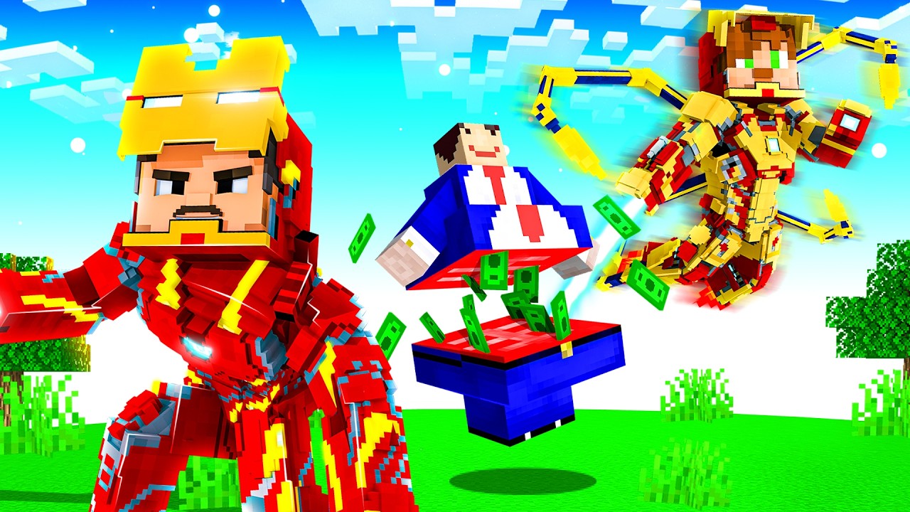 MİNECRAFT IRON MAN MODU 3. BÖLÜM - HIRSIZLAR SETİ ÇALDI