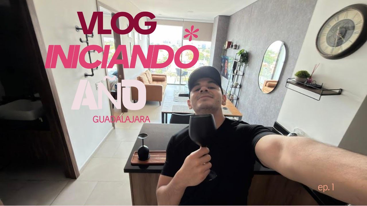 Vlog. 01 - Terminando el año viejo y recibiendo el año nuevo en Guadalajara.