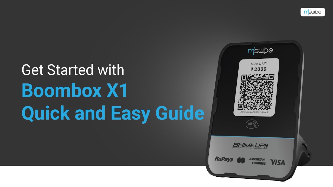 How to Use Boombox X1 | English