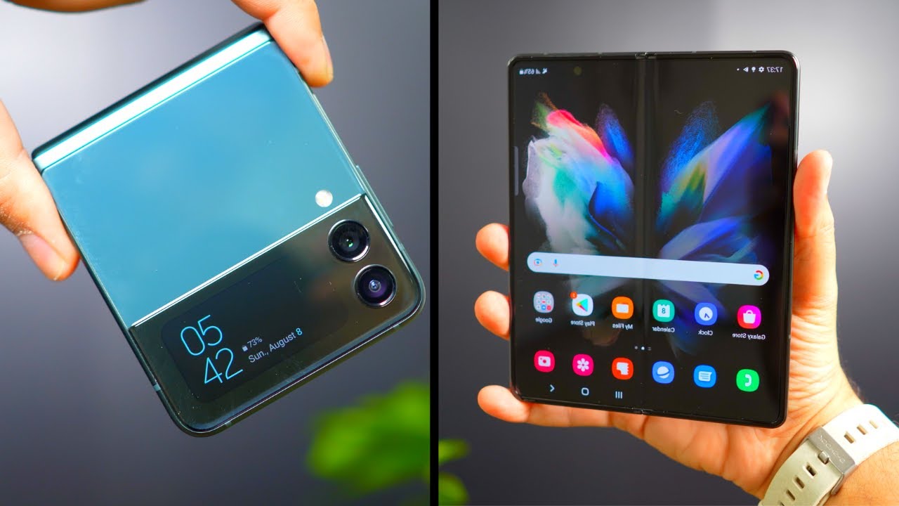 نظرة أولى #Zflip3 Zfold3 #Samsung