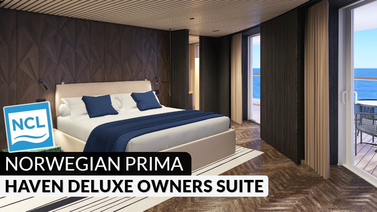 Norwegian Prima | H3 The Haven Deluxe — люкс владельца с большим балконом. Обзор и 4K | NCL PR1MA