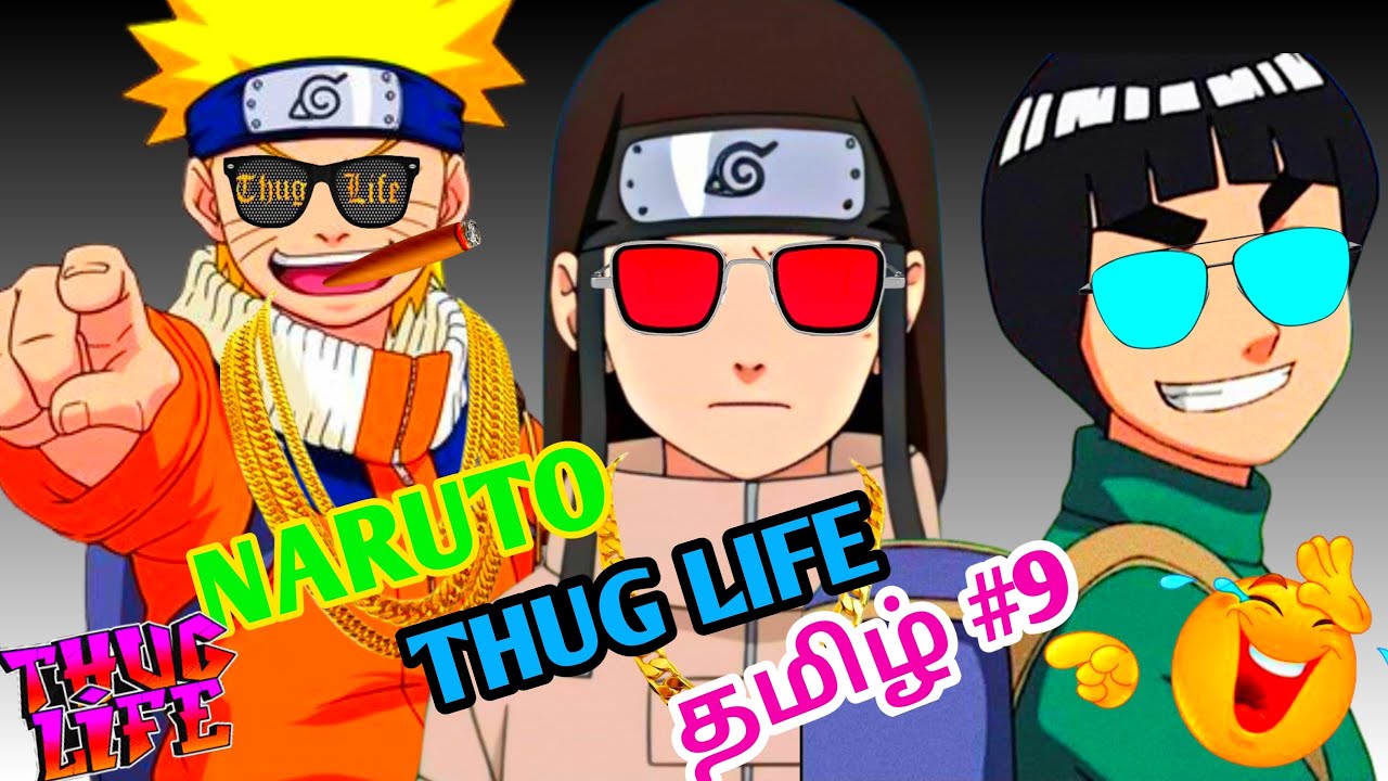 Naruto ⚡😂 Thug Life 😜🤭 Part 9 🤟👊 Tamil 😁😹 || Naruto 😉🤗 Thugs 😘 || #naruto || #thug || #comedy ||