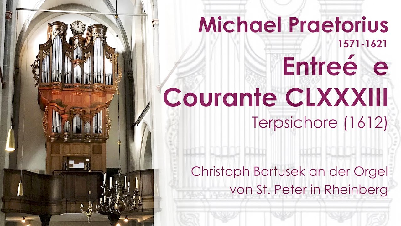 Michael Praetorius (1571-1621) | Entreè e Courante CLXXXIII