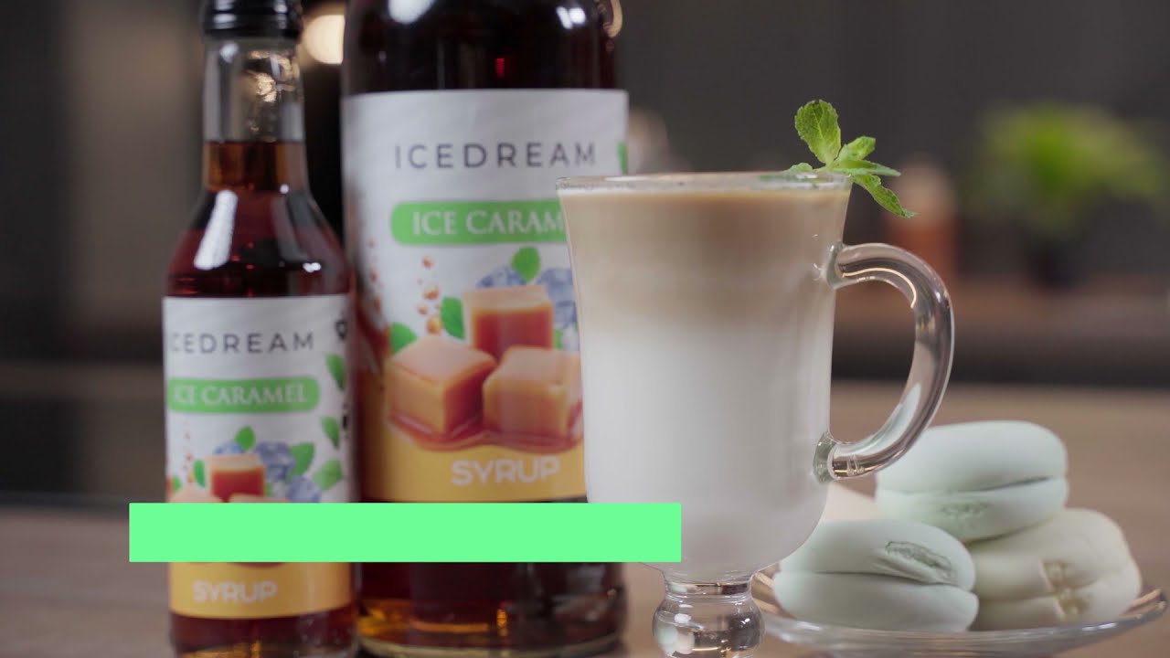 Рецепт кофе &laquo;Ice Саramel&raquo; от Icedream  с сиропом 