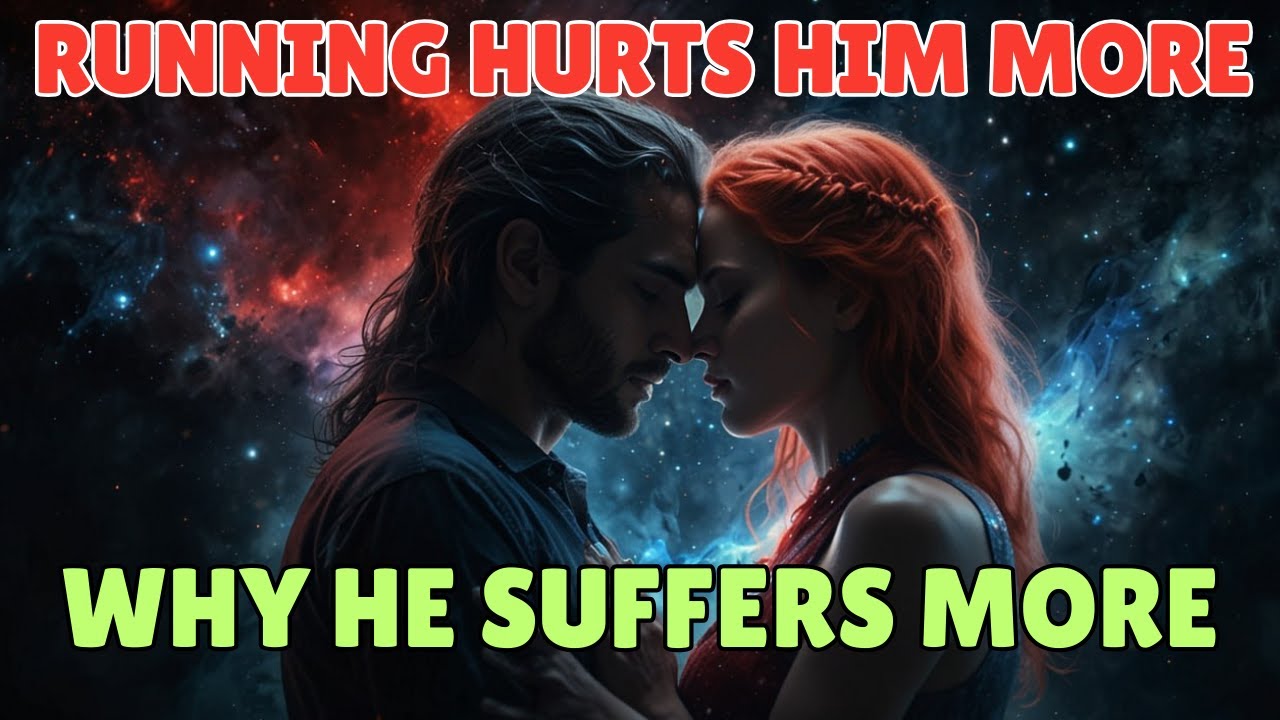 Why the Divine Masculine Suffers More When He Keeps Running | Divine Flames