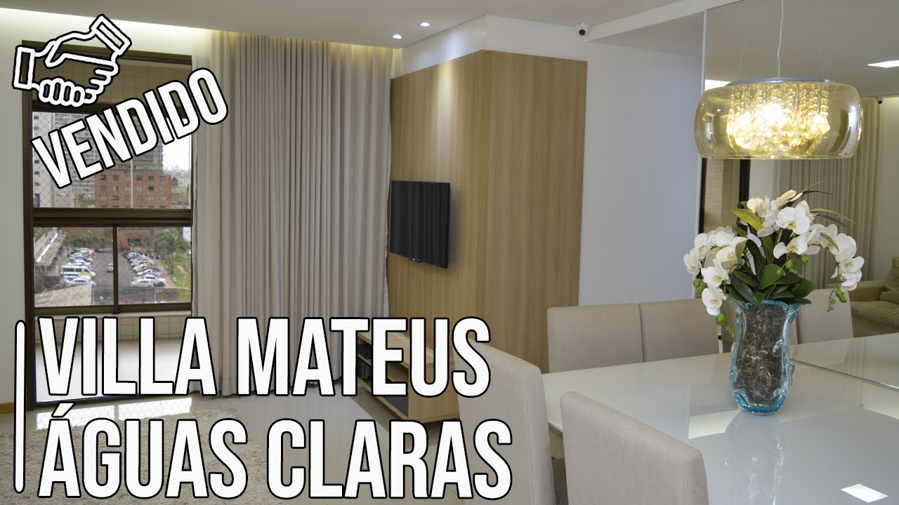 Apartamento de 3 Quartos à Venda em Águas Claras - Villa Mateus