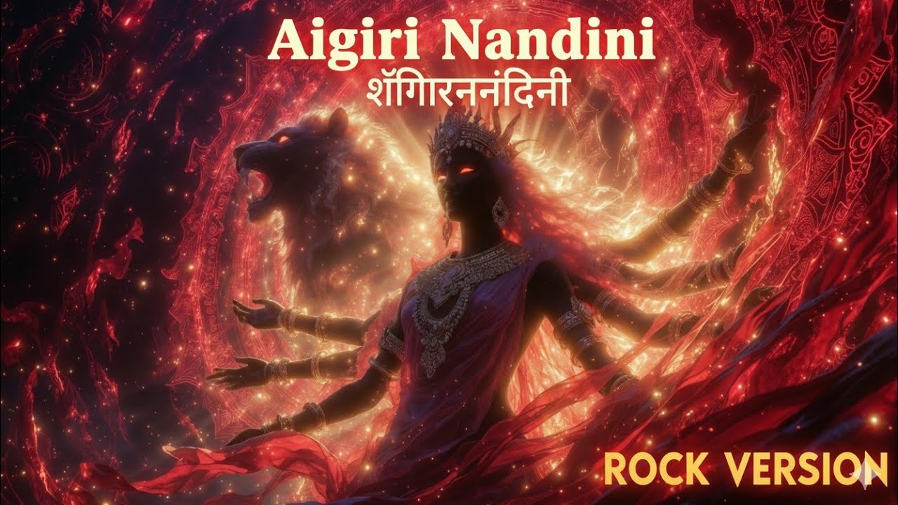 Aigiri Nandini [ROCK VERSION] | Mahishasura Mardini Stotram | Aadhi Bhagavan