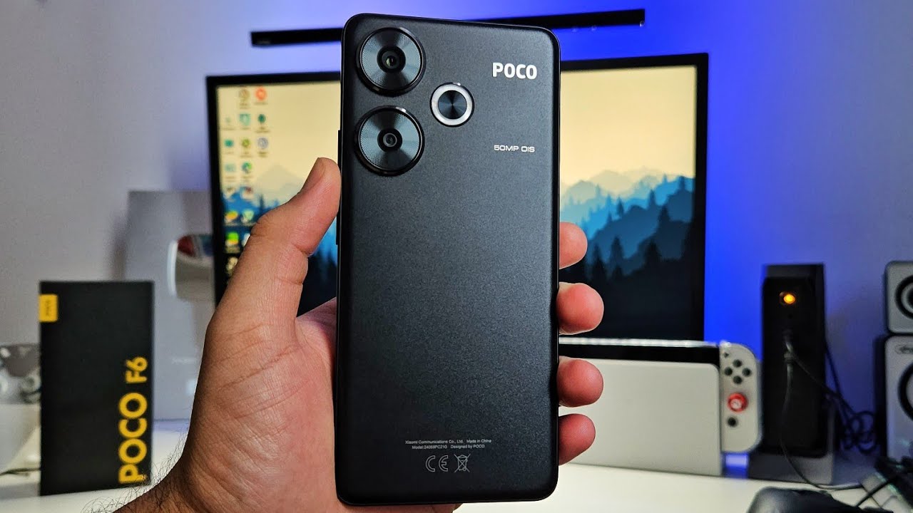 MEU NOVO CELULAR GAMER POCO F6 UNBOXING E PRIMEIROS TESTES!