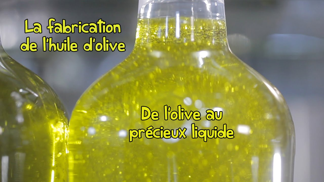 Processus de fabrication de l'huile d'olive extra vierge Tramier