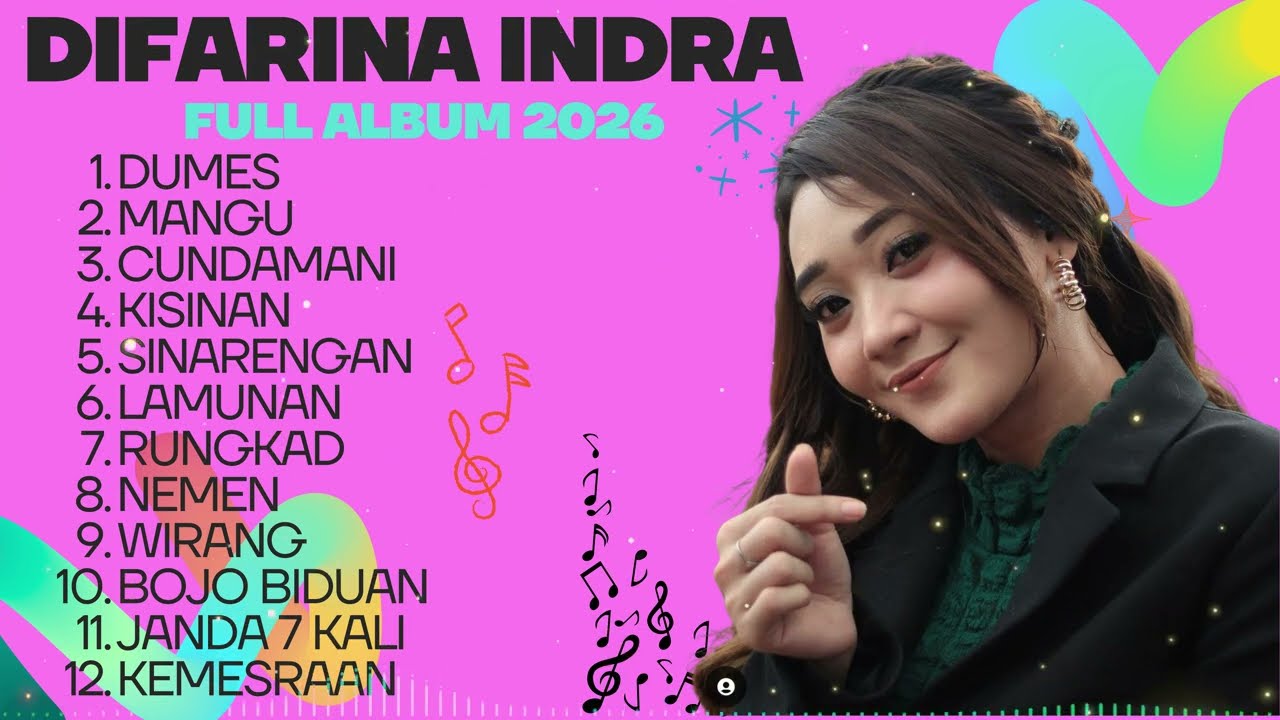 DIFARINA INDRA TERBARU 2026 - SINARENGAN - CUNDAMANI -  BOJO BIDUAN - OM ADELLA FULL ALBUM 2026