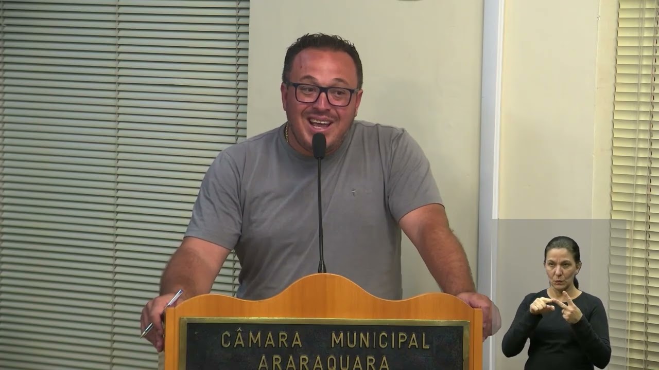 Cristiano da Silva - Pequeno Expediente da 52ª Sessão Ordinária
