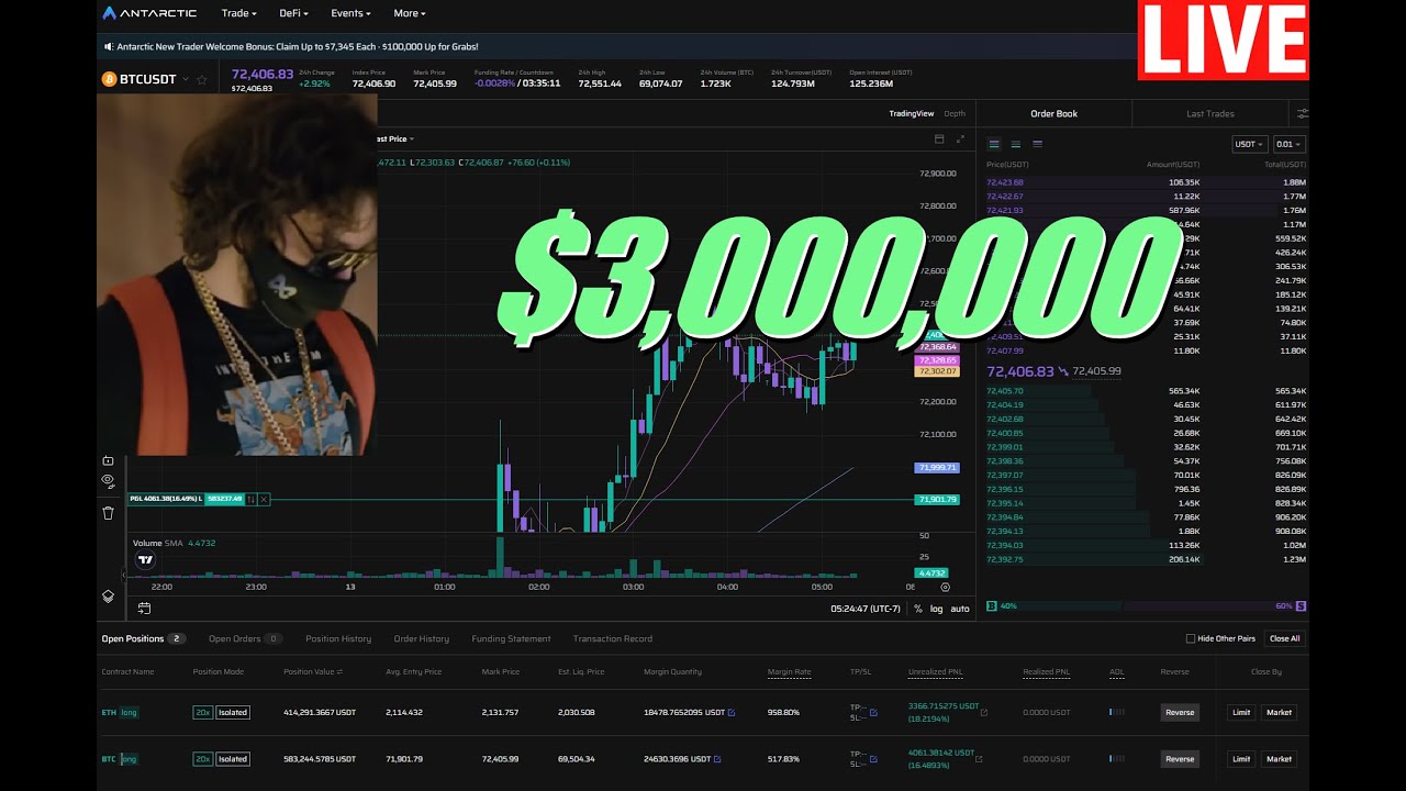 LIVE $3,000,000 Friday 13th Million Dollar Trade