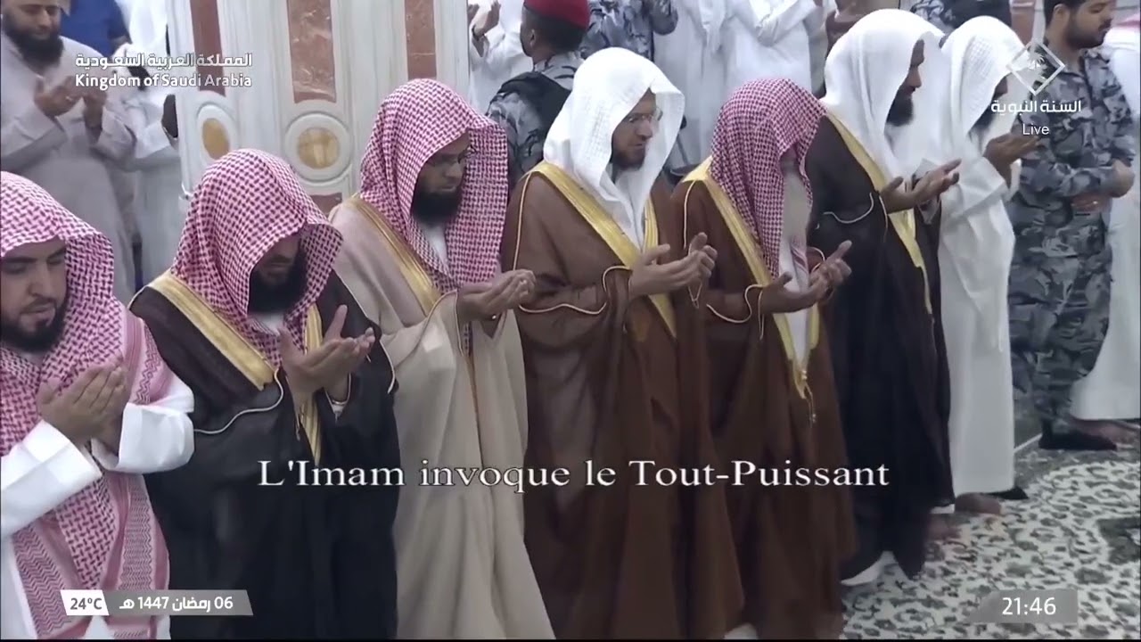 دعاء الشيخ د. #خالد_المهنا من المسجد النبوي الشريف بـ #المدينة_المنورة 6 #رمضان 1447هـ