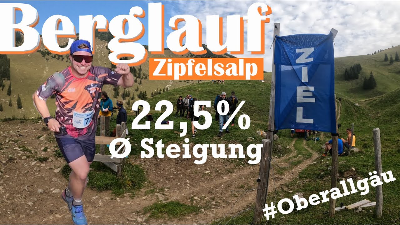 Zipfelsalp Berglauf 2023 | Oberallgäu | Finishline Emotions