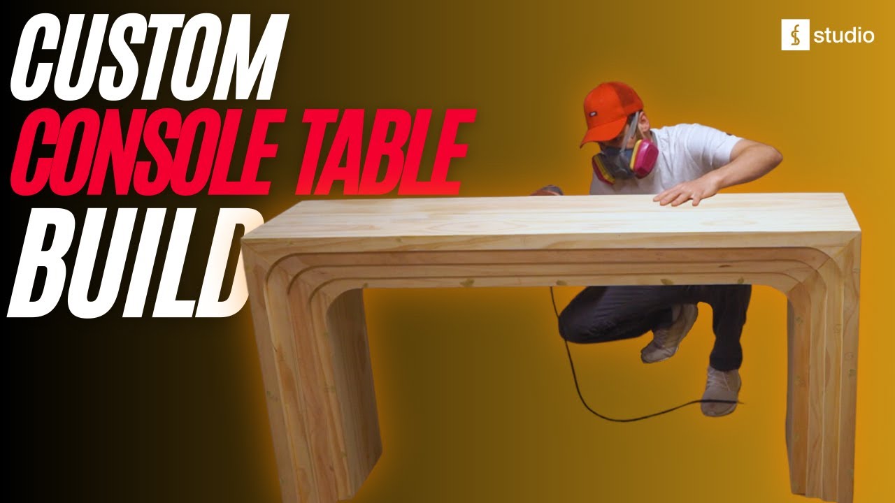 I Built this $1500 Console Table for $350