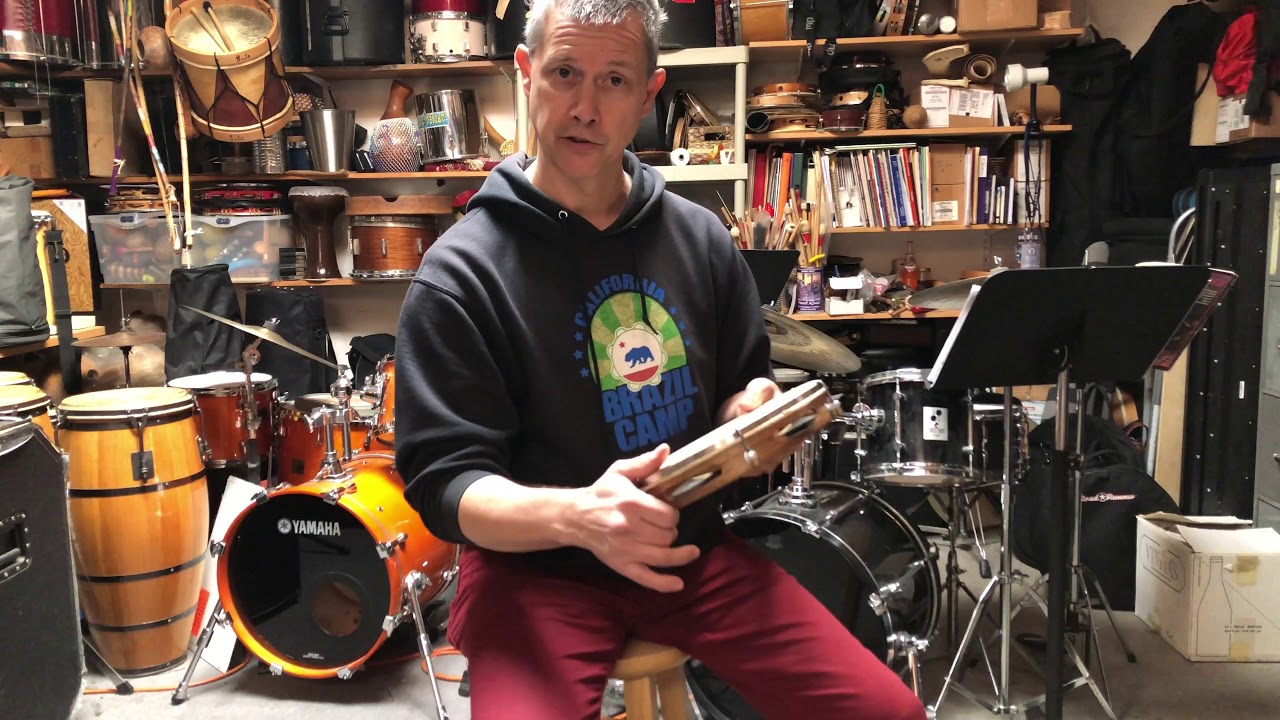 Intro to Samba-Choro on pandeiro by Brian Rice