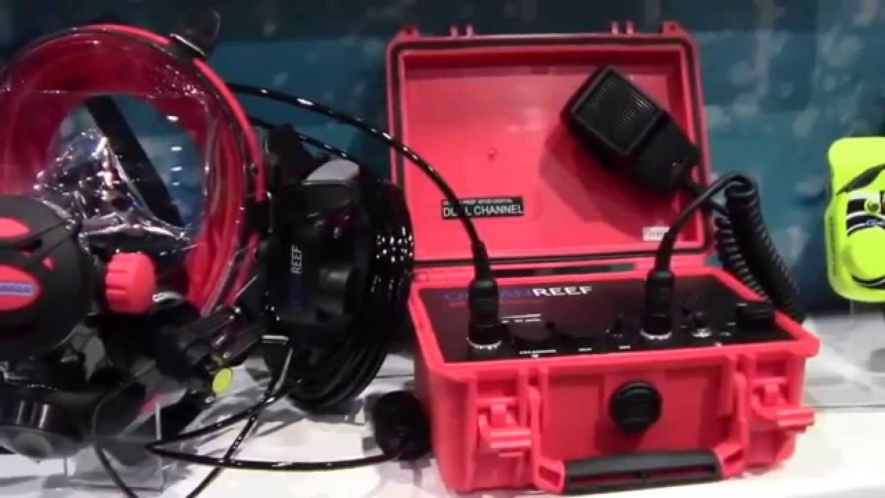 OCEANREEF Full face Masks and Comunication Systems