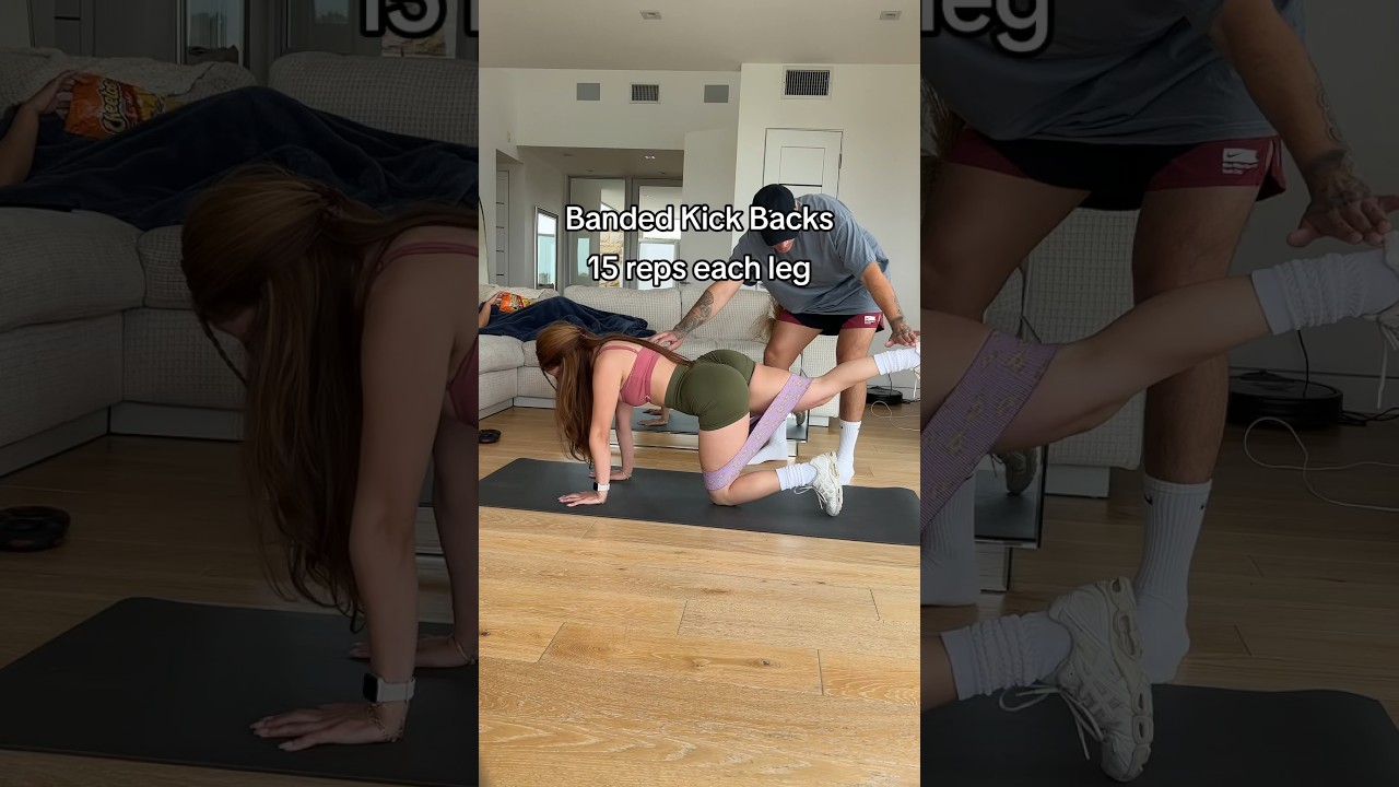 At Home Beginner Glutes 🍑