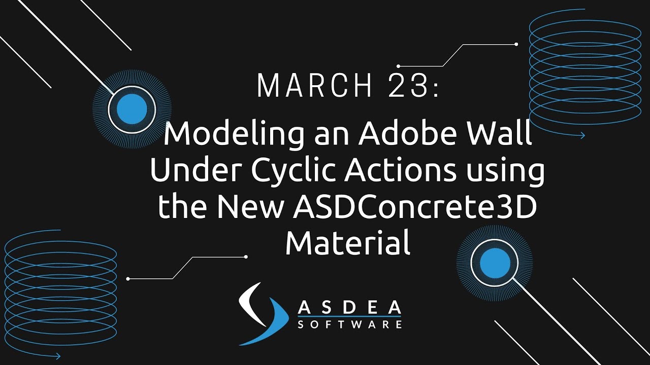 Modeling an Adobe Wall Under Cyclic Actions using the New ASDConcrete3D Material
