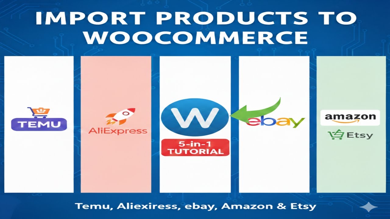 How to Import Products to WooCommerce from ANY Site (Temu, Amazon, AliExpress & More)