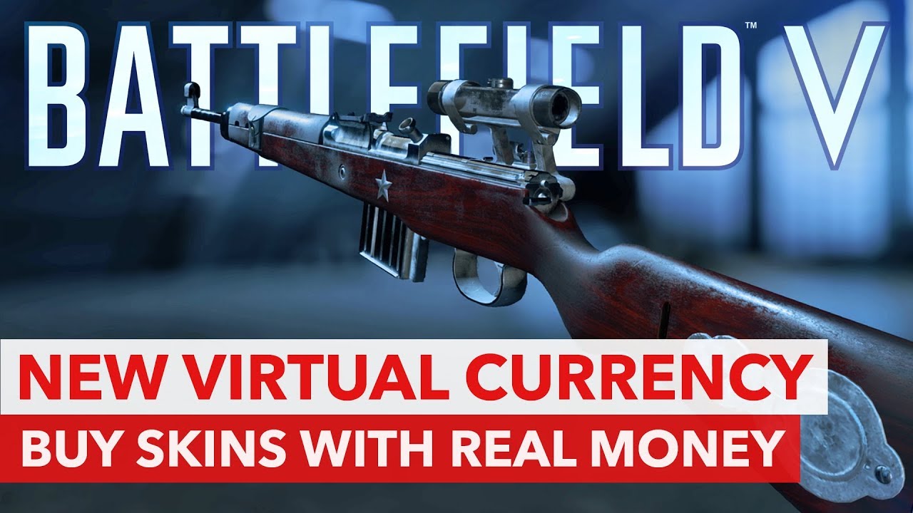 New Virtual Currency in Battlefield 5 - Buy cosmetics with real money