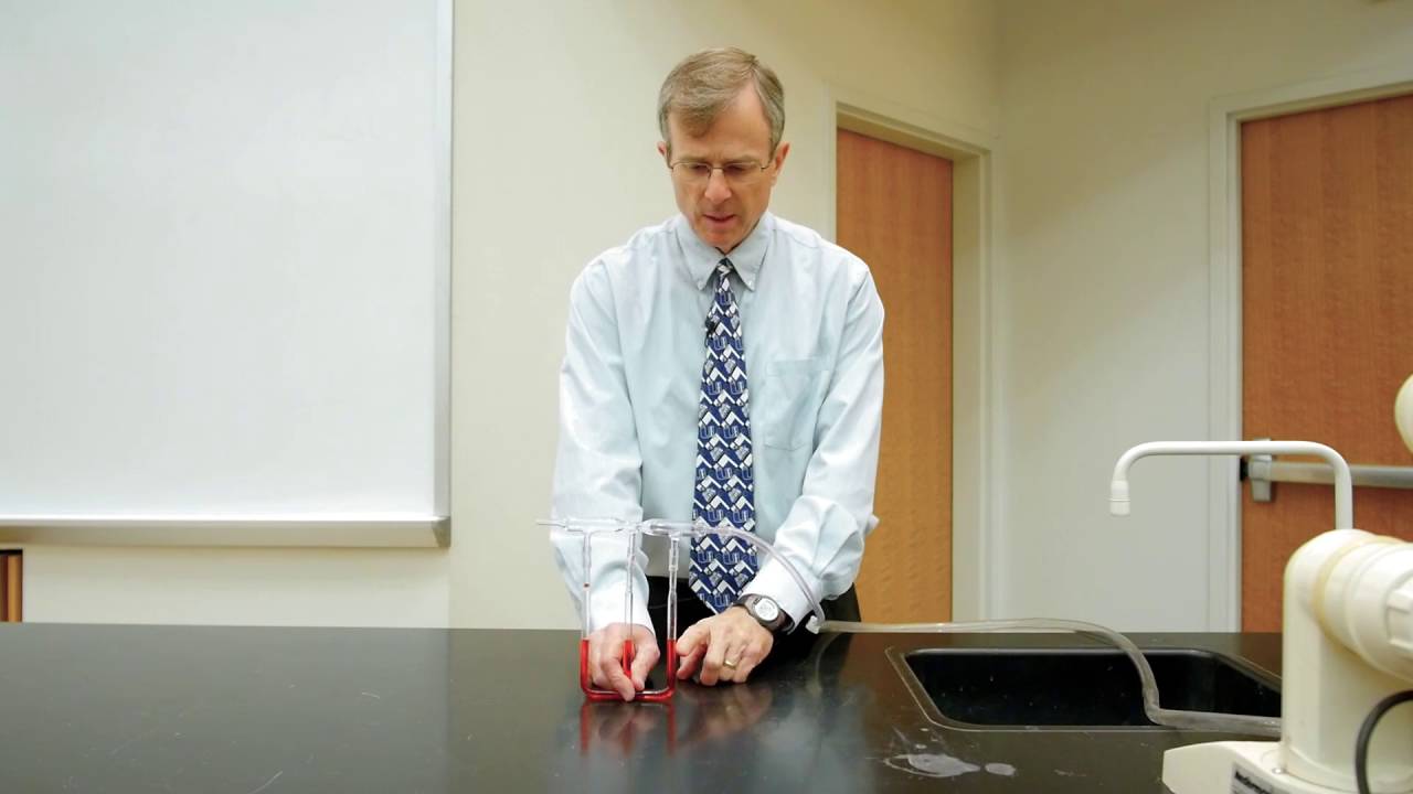 Bernoulli's Principle Demo: Venturi Tube