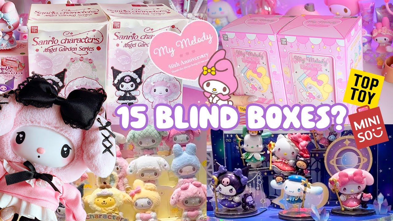 Blind Box Shopping and Unboxing | Sanrio, Miniso, Moetch, Ohsome
