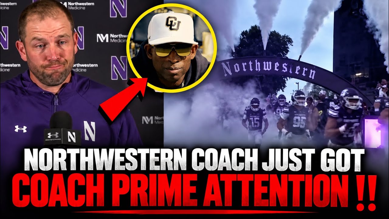 NORTHWESTERN COACH GOES VIRAL AFTER SHOCKING COMMENTS ABOUT COACH PRIME & COLORADO MATCHUP‼️