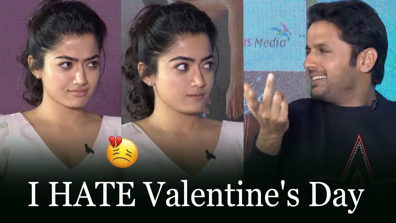 Bheeshma ft. Nithiin & Rashmina Mandanna Valentines Day Special Interview | Friday poster