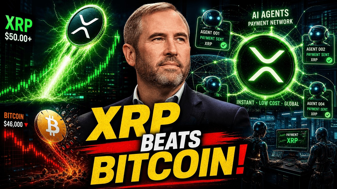 XRP IS READY TO OUTPERFORM BTC! - WILL AI AGENT TO AGENT PAYMENTS SKYROCKET XRP?