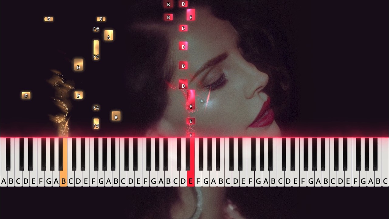 Young and Beautiful (Lana Del Rey) - Piano Tutorial Cover