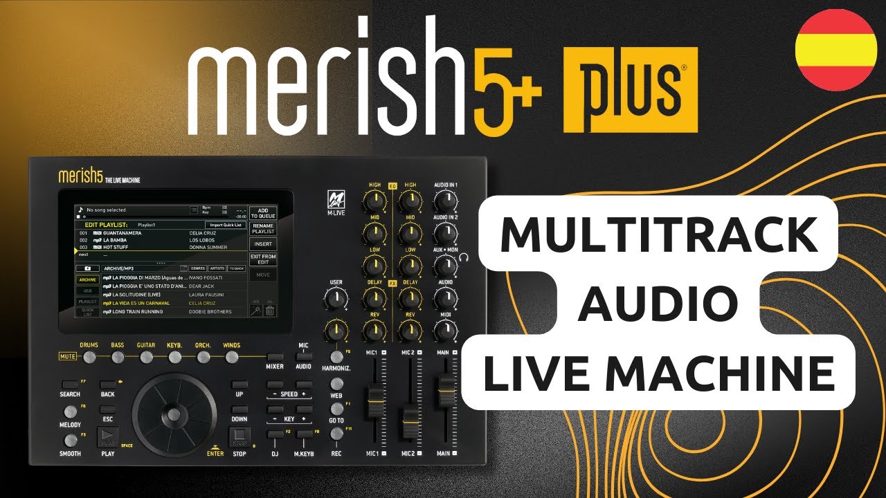 Merish5+ PLUS - Reproductor de audio multipista