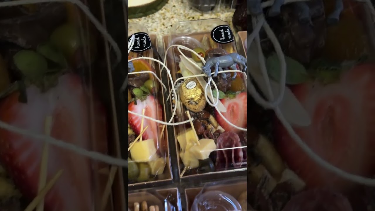 Graze N Go Charcuterie snack boxes!  Off to visit the wild horses 🐴 #charcuterie #tourNv #shorts