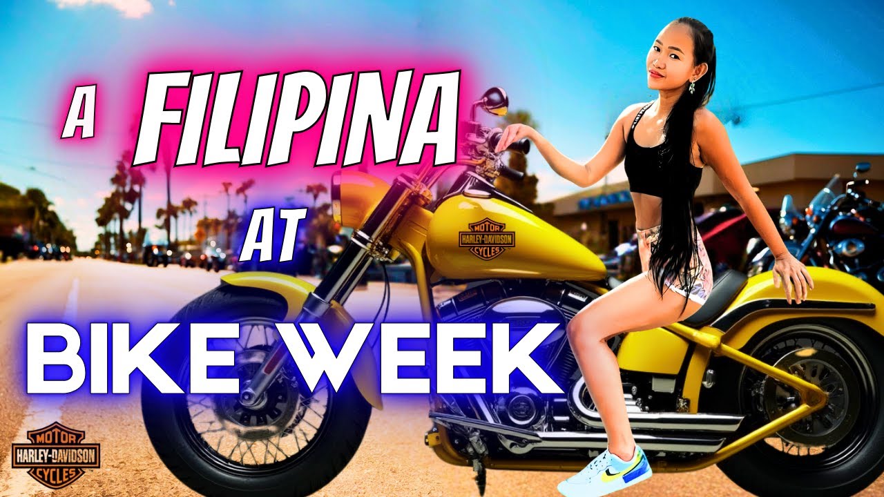 A Filipina In America - Daytona Beach Bike Week 2025!
